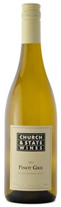 Church and State Wines Pinot Gris 2016